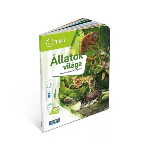 Tolki Állatok világa interaktív foglalkoztató könyv