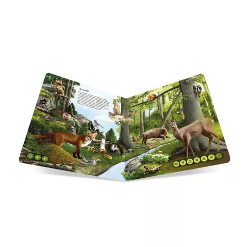 Tolki Állatok világa interaktív foglalkoztató könyv