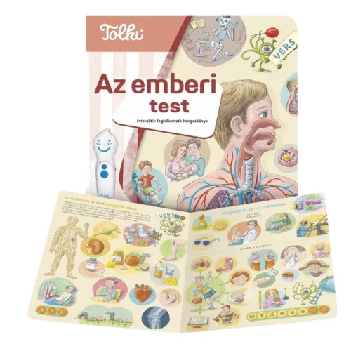 Tolki – Az emberi test interaktív foglalkoztató hangoskönyv