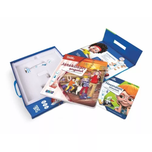 Tolki – Játékosan angolul interaktív foglalkoztató könyv tollal