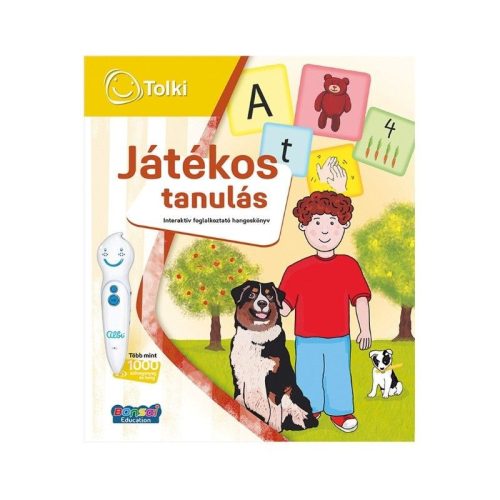 Tolki - Játékos tanulás interaktív foglalkoztató könyv