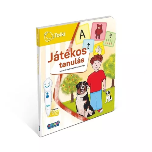 Tolki - Játékos tanulás interaktív foglalkoztató könyv