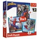 Trefl 3 az 1-ben puzzle (20, 36, 50 db) – Pókember
