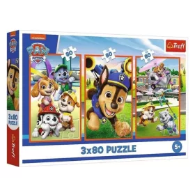 Trefl Mancs őrjárat puzzle – 3x80 db
