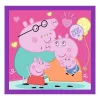 Trefl 3 az 1-ben puzzle – Peppa malac szokásai – 20, 36, 50 db