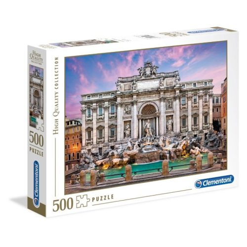 Clementoni 35047 High Quality Collection puzzle - Trevi-kút, Róma (500 db)