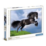 Clementoni 35071 High Quality Collection puzzle - Fekete fríz ló (500 db)