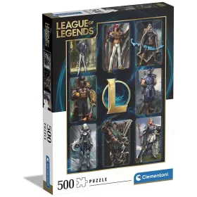 Clementoni League of Legends 35122 Puzzle – Hősök (500 db)