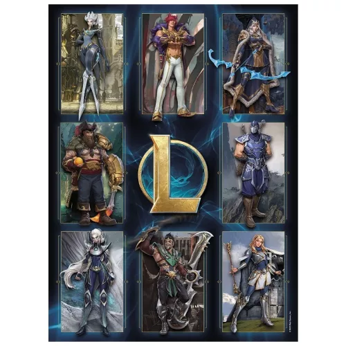 Clementoni League of Legends 35122 Puzzle – Hősök (500 db)