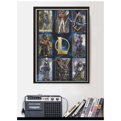 Clementoni League of Legends 35122 Puzzle – Hősök (500 db)