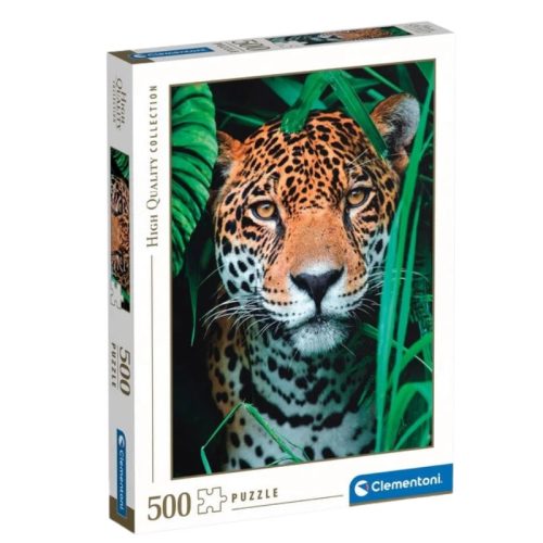 Clementoni 35127 High Quality Collection puzzle - Jaguár a dzsungelben (500 db)