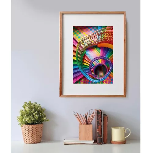 Clementoni Color Boom Collection 35132 puzzle – Lépcsők (500 db)