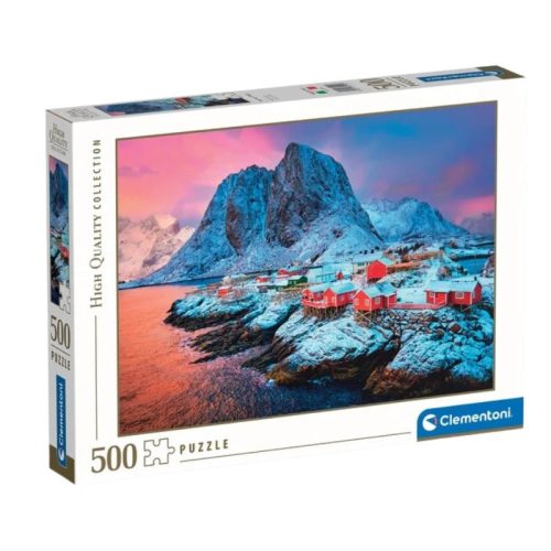 Clementoni 35144 High Quality Collection puzzle - Hamnoy, Norvégia (500 db)