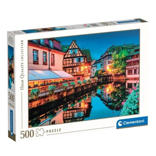 Clementoni 35147 High Quality Collection puzzle - Strasbourg óvárosa (500 db)