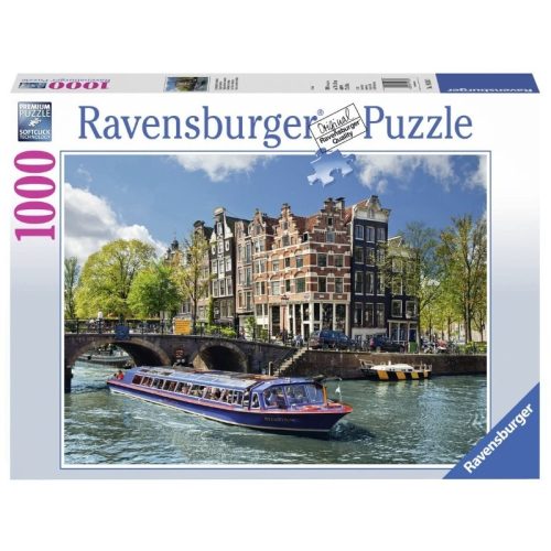 Ravensburger 19138 puzzle - Amszterdami túra (1000 db)