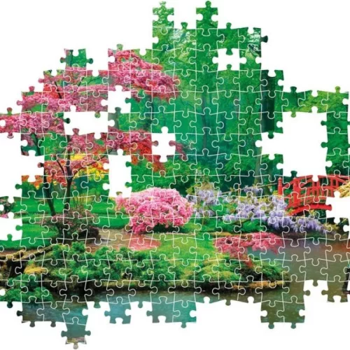 Clementoni Peace Puzzle 35528 – Raindrops Lullaby: Altató esőcseppek (500 db)