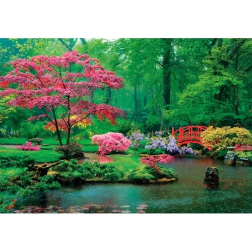 Clementoni Peace Puzzle 35528 – Raindrops Lullaby: Altató esőcseppek (500 db)