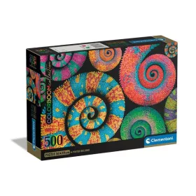 Clementoni Color Boom Collection 35529 puzzle – Színes kaméleonok (500 db)