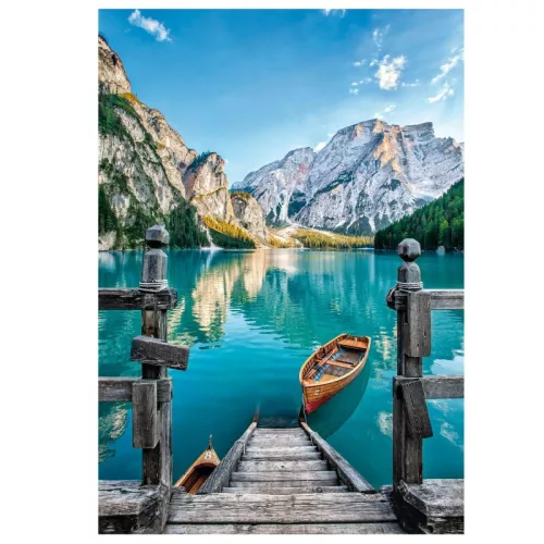 Clementoni High Quality Collection Compact 35538 puzzle – Braies tó (500 db)