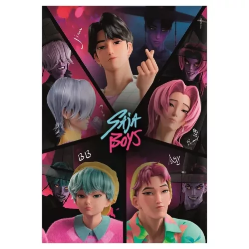 Clementoni K-Pop: Demon Hunters 500 darabos Compact puzzle