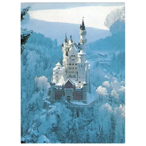 Ravensburger Téli Neuschwanstein kastély puzzle (1500 db)