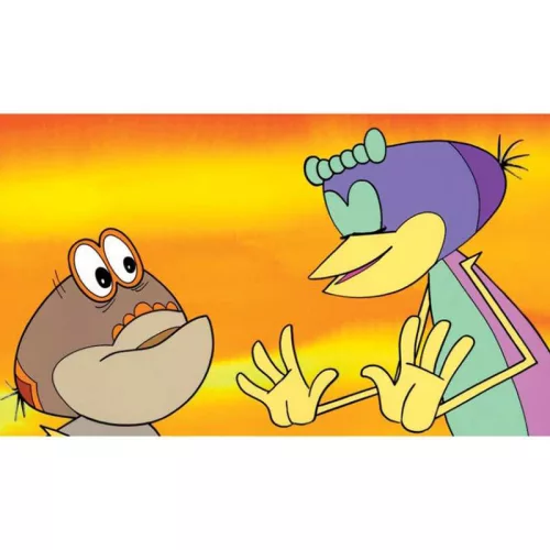 Vízipók-csodapók IV. Felhő a tó felett diafilm