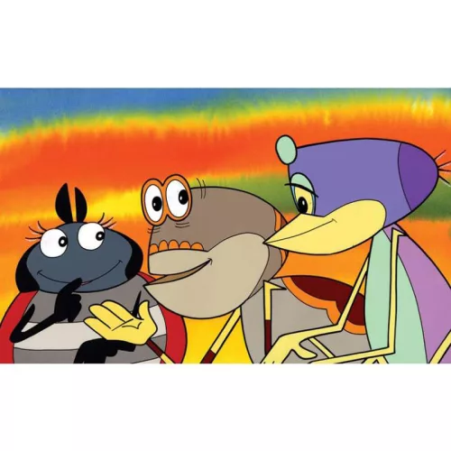 Vízipók-csodapók IV. Felhő a tó felett diafilm