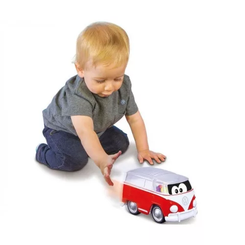 Bburago Junior VW Transporter T1 pattogó mikrobusz