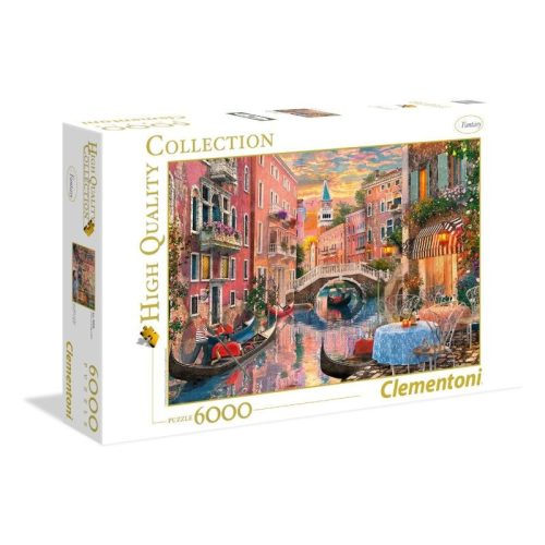 Clementoni 36524 High Quality Collection puzzle - Naplemente Velencében (6000 db)