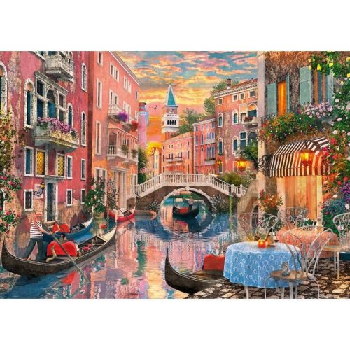 Clementoni High Quality Collection 36524 puzzle – Naplemente Velencében (6000 db)