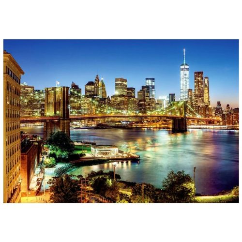 Clementoni High Quality Collection 36534 puzzle – A Brooklyn híd fényei (6000 db)