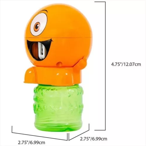 Gazillion bubifejek – Narancs színű buborékfújó