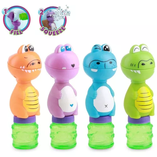 Gazillion krokifújók – Narancs színű krokodil buborékfújó