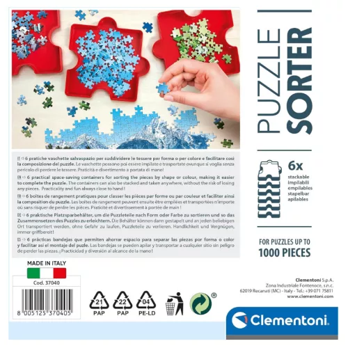 Clementoni 37040 puzzle szortírozó (6 db)