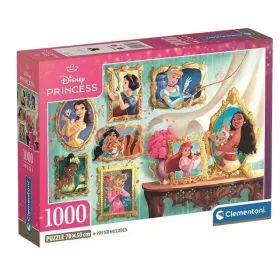 Clementoni Disney Hercegnők Compact puzzle – 1000 db