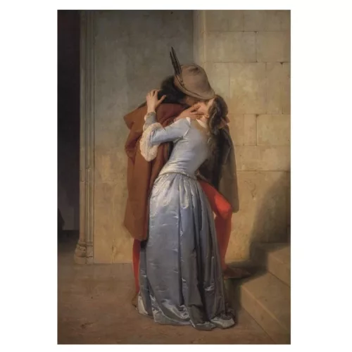 Clementoni Museum Collection Compact 37064 puzzle – Hayez: A csók (1000 db)
