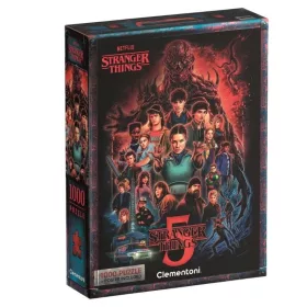 Clementoni 37096 Stranger Things 5. évad puzzle (1000 db)