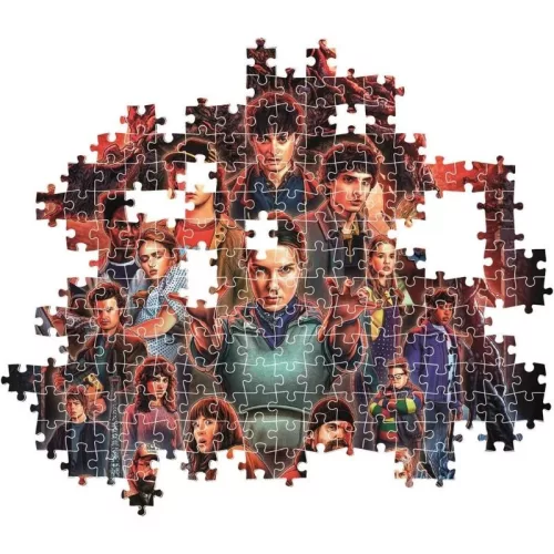 Clementoni 37096 Stranger Things 5. évad puzzle (1000 db)