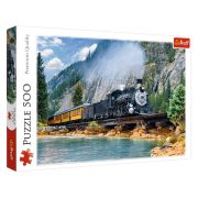 Trefl 37379 Premium Quality puzzle - Hegyi vonat (500 db)