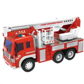 Tűzoltó játékautó – világít, hangot ad (1:16)