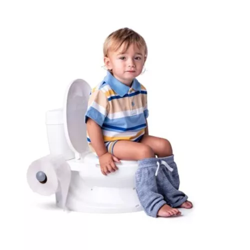 Gyermek wc formájú bili öblítés hanggal – fehér színben