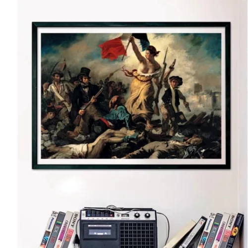 Clementoni Museum Collection 39549 puzzle – Delacroix: A szabadság vezeti a népet (1000 db)