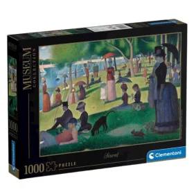 Clementoni Museum Collection 39613 puzzle – Seurat: Vasárnap délután a Grande Jatte szigetén (1000 db)
