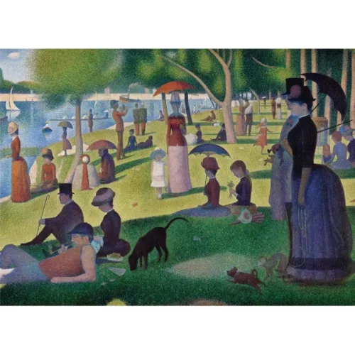 Clementoni Museum Collection 39613 puzzle – Seurat: Vasárnap délután a Grande Jatte szigetén (1000 db)