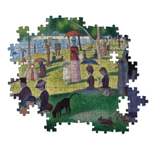 Clementoni Museum Collection 39613 puzzle – Seurat: Vasárnap délután a Grande Jatte szigetén (1000 db)