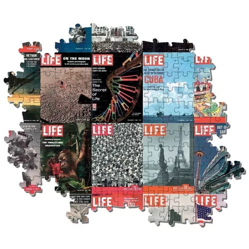 Clementoni Life Magazine Collection 39636 puzzle – Címlapok (1000 db)