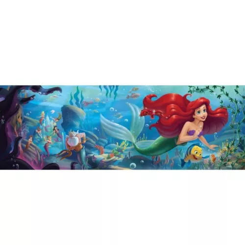 Clementoni High Quality Collection Panoráma 39658 puzzle – Disney Princess: A kis hableány (1000 db)