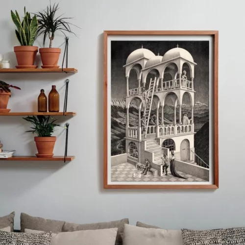 Clementoni Novo Art Series 39754 puzzle – M.C Escher: Belvedere (1000 db)