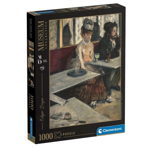 Clementoni 39761 Museum Collection puzzle - Degas: Egy kávézóban (1000 db)