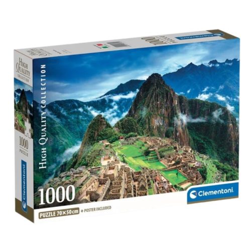 Clementoni 39770 High Quality Collection Compact puzzle - Machu Picchu (1000 db)